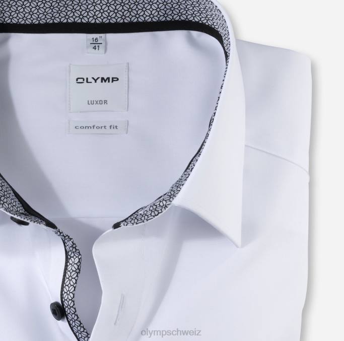 OLYMP Luxor Comfort Fit, Businesshemd, New Kent, Anthrazit LBD81539 Kleidung