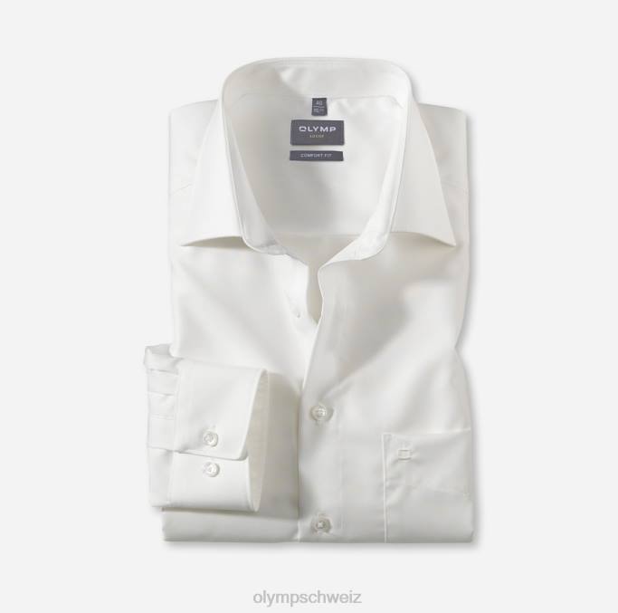 OLYMP Luxor Comfort Fit, Businesshemd, New Kent, Beige LBD81683 Kleidung