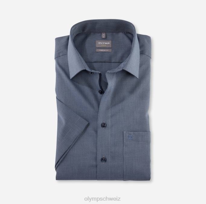 OLYMP Luxor Comfort Fit, Businesshemd, New Kent, Blau LBD81493 Kleidung
