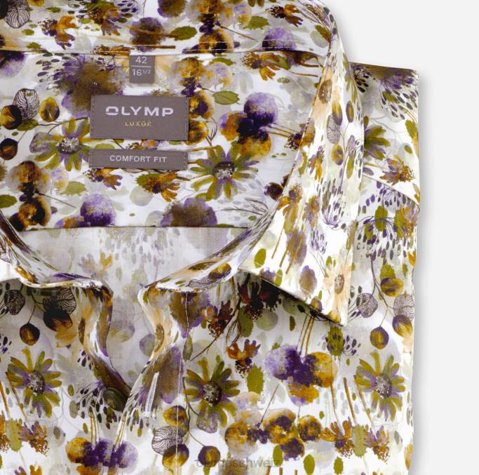 OLYMP Luxor Comfort Fit, Businesshemd, New Kent, Limette LBD81555 Kleidung