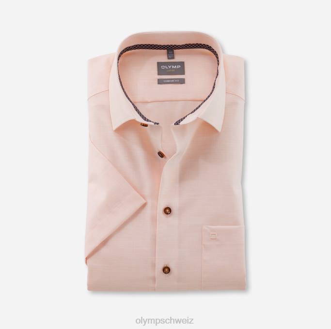 OLYMP Luxor Comfort Fit, Businesshemd, New Kent, Mandarine LBD81540 Kleidung