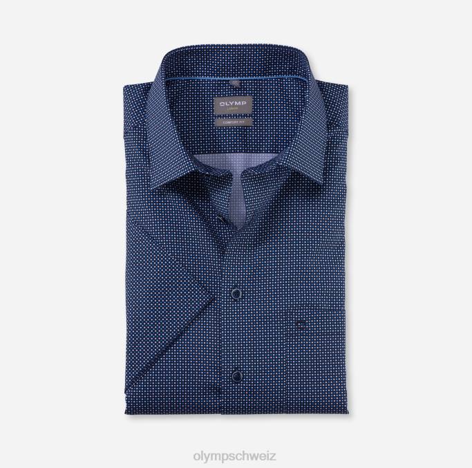 OLYMP Luxor Comfort Fit, Businesshemd, New Kent, Marine LBD81478 Kleidung