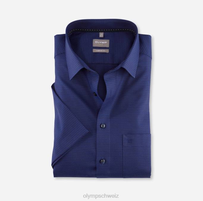 OLYMP Luxor Comfort Fit, Businesshemd, New Kent, Marine LBD81506 Kleidung