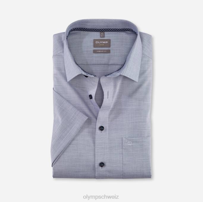 OLYMP Luxor Comfort Fit, Businesshemd, New Kent, Marine LBD81551 Kleidung