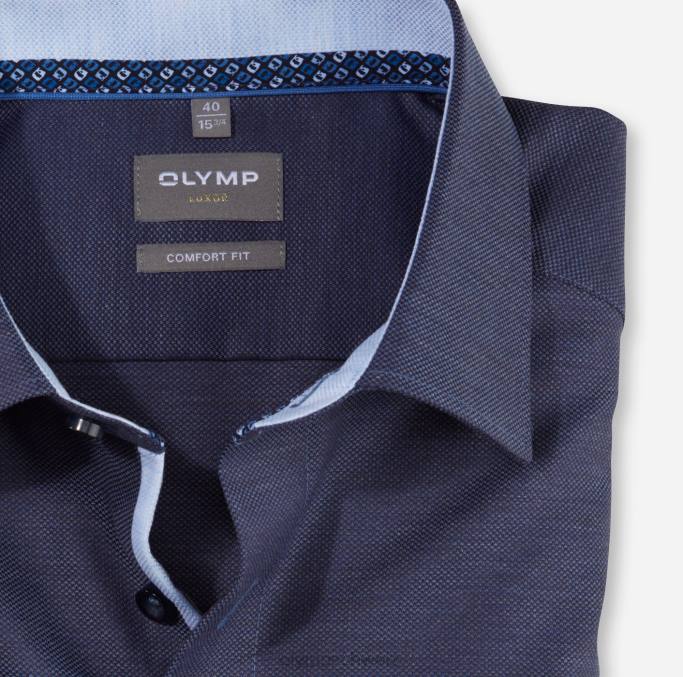 OLYMP Luxor Comfort Fit, Businesshemd, New Kent, Marine LBD81631 Kleidung
