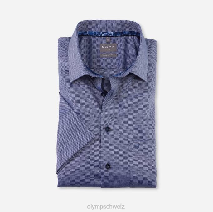 OLYMP Luxor Comfort Fit, Businesshemd, New Kent, Marine LBD81639 Kleidung