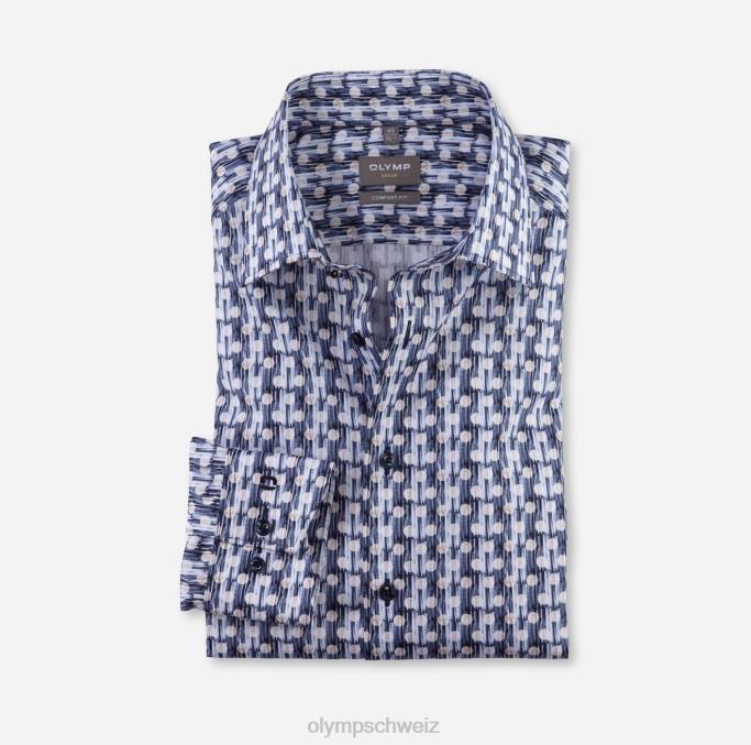 OLYMP Luxor Comfort Fit, Businesshemd, New Kent, Natur LBD81507 Kleidung