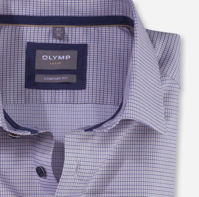 OLYMP Luxor Comfort Fit, Businesshemd, New Kent, Natur LBD81581 Kleidung