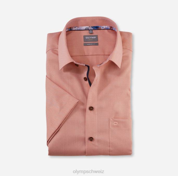 OLYMP Luxor Comfort Fit, Businesshemd, New Kent, Orange LBD81589 Kleidung