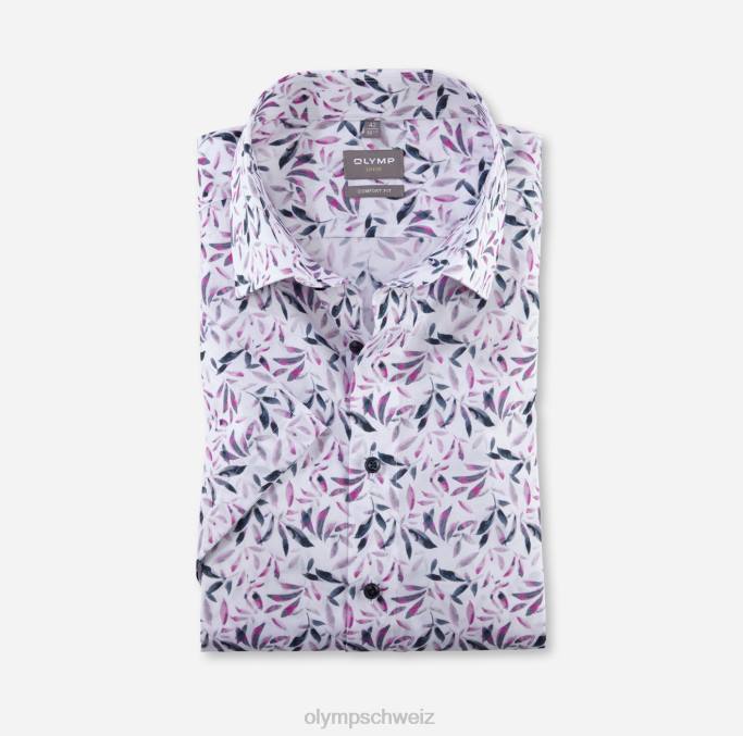 OLYMP Luxor Comfort Fit, Businesshemd, New Kent, Rose LBD81496 Kleidung