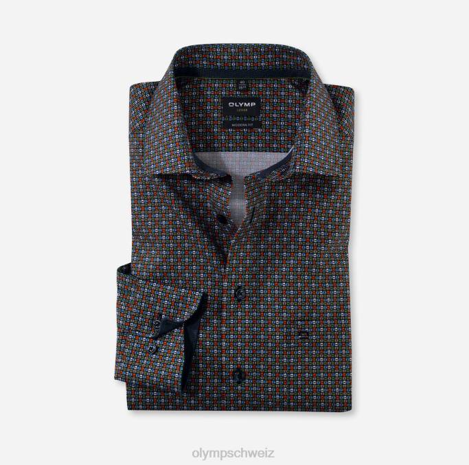 OLYMP Luxor Modern Fit, Businesshemd, Global Kent, Limette LBD81142 Kleidung