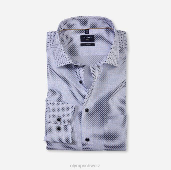 OLYMP Luxor Modern Fit, Businesshemd, Global Kent, Natur LBD81212 Kleidung