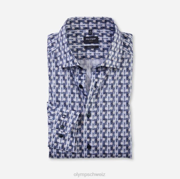 OLYMP Luxor Modern Fit, Businesshemd, Global Kent, Natur LBD8960 Kleidung