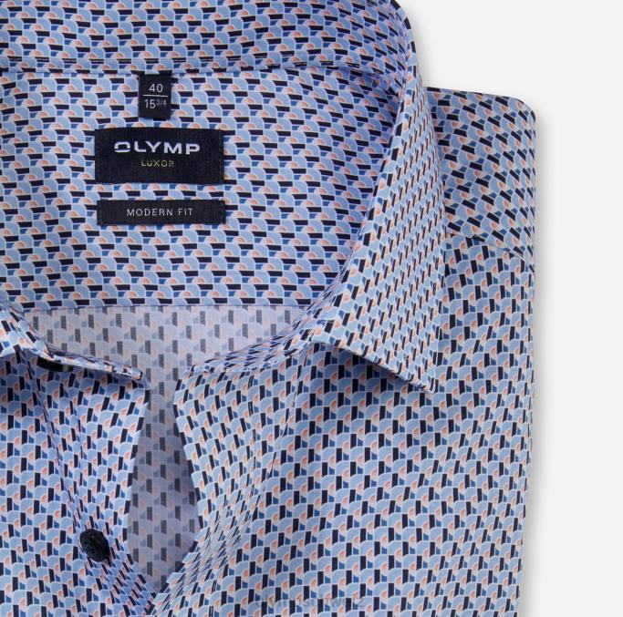 OLYMP Luxor Modern Fit, Businesshemd, Global Kent, Orange LBD81192 Kleidung