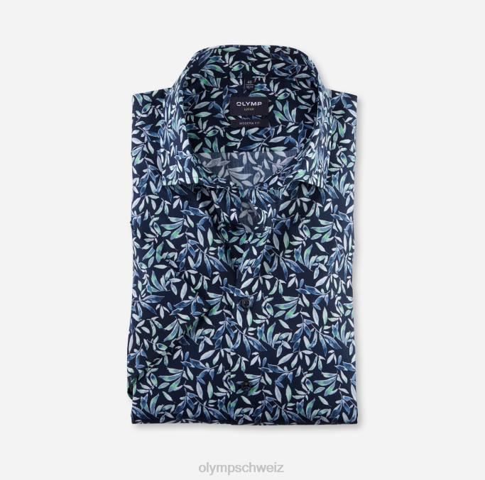 OLYMP Luxor Modern Fit, Businesshemd, Global Kent, hellgrün LBD81035 Kleidung