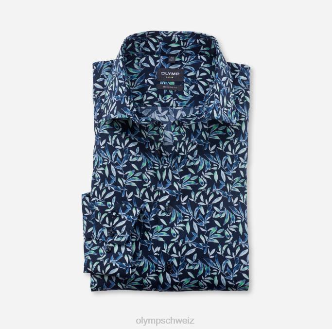 OLYMP Luxor Modern Fit, Businesshemd, Global Kent, hellgrün LBD81130 Kleidung