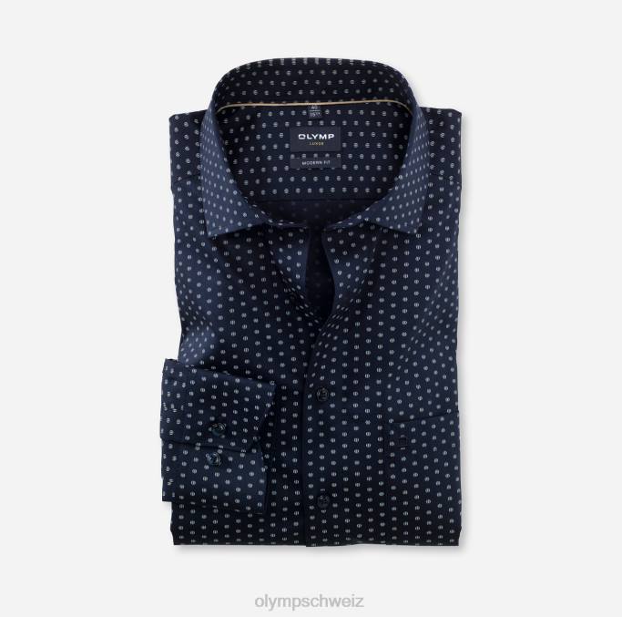 OLYMP Luxor Modern Fit, Businesshemd, Langarm extra lang, Global Kent, Natur LBD81447 Kleidung