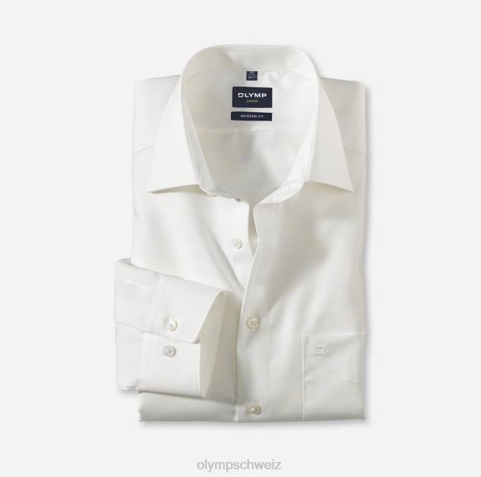 OLYMP Luxor Modern Fit, Businesshemd, New Kent, Beige LBD81382 Kleidung
