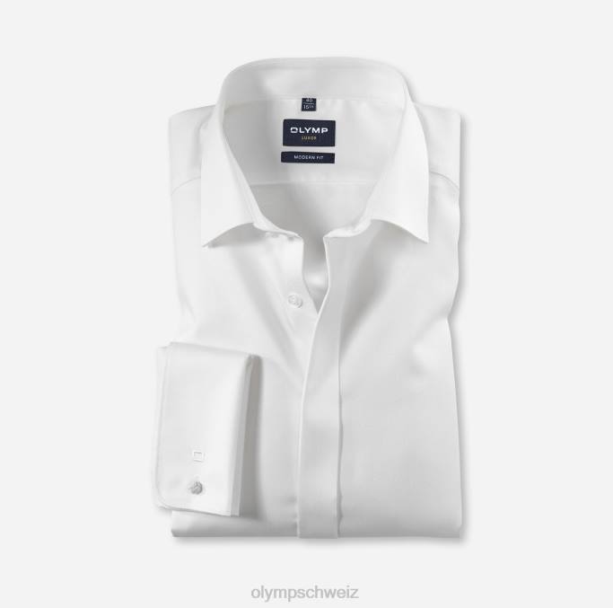 OLYMP Luxor Modern Fit, Businesshemd, New Kent, Hellbeige LBD81009 Kleidung