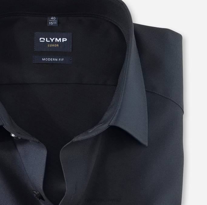 OLYMP Luxor Modern Fit, Businesshemd, New Kent, Kobalt LBD81396 Kleidung