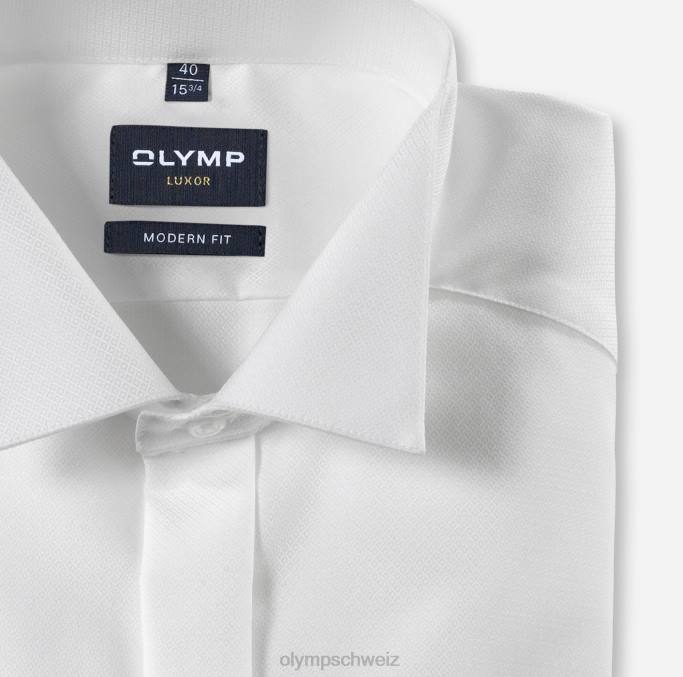 OLYMP Luxor Modern Fit, Businesshemd, Wing, hellbeige LBD81046 Kleidung