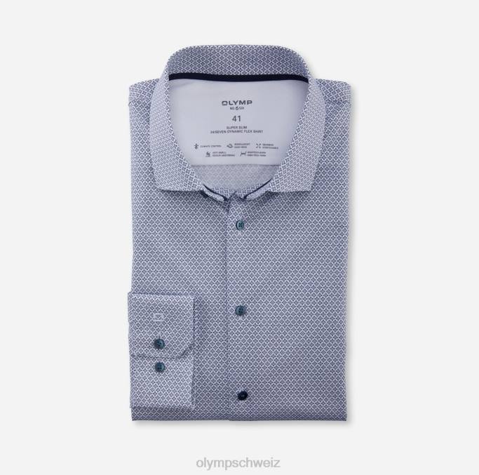 OLYMP NEIN. Six 24/seven Super Slim, Businesshemd, Modern Kent, Fuchsia LBD8234 Kleidung