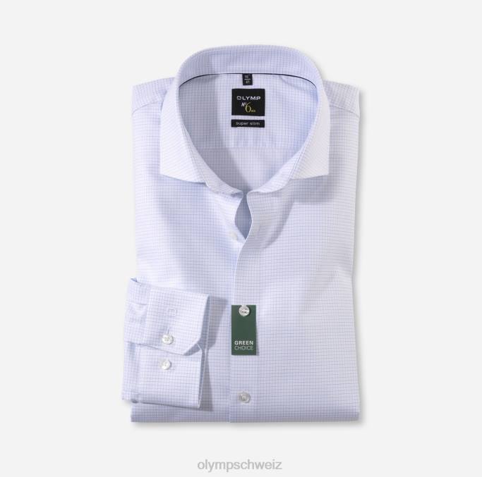 OLYMP NEIN. Six Super Slim, Businesshemd, Langarm extra lang, Royal Kent, weiß LBD8296 Kleidung