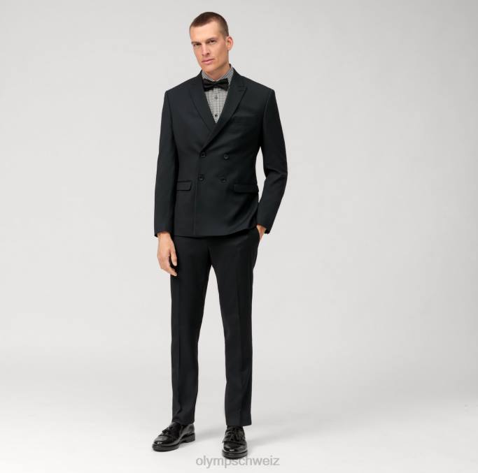 OLYMP NEIN. Six Super Slim, Businesshemd, Modern Kent, Oliv LBD8113 Kleidung