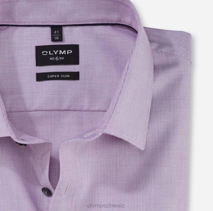 OLYMP NEIN. Six Super Slim, Businesshemd, Urban Kent, Fuchsia LBD8223 Kleidung