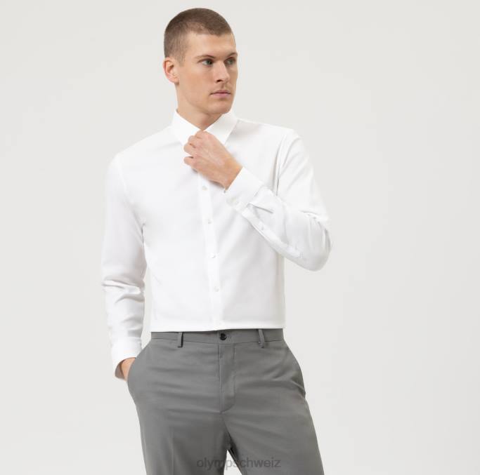 OLYMP NEIN. Six Super Slim, Businesshemd, Urban Kent, Hellbeige LBD8119 Kleidung