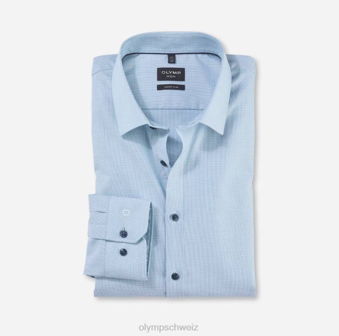 OLYMP NEIN. Six Super Slim, Businesshemd, Urban Kent, Smaragd LBD8188 Kleidung