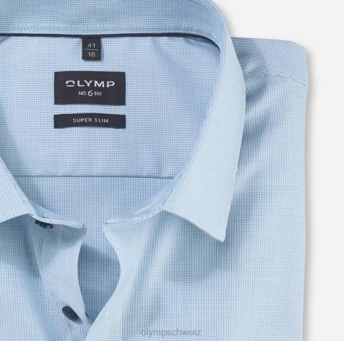 OLYMP NEIN. Six Super Slim, Businesshemd, Urban Kent, Smaragd LBD8188 Kleidung