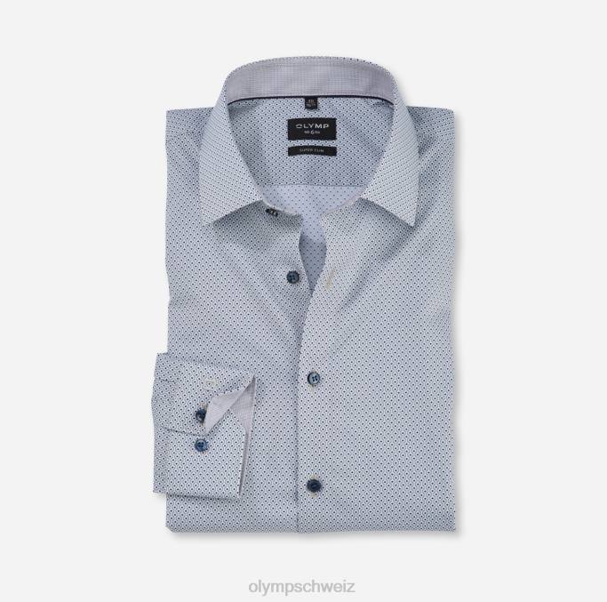 OLYMP NEIN. Six Super Slim, Businesshemd, Urban Kent, Taupe LBD8184 Kleidung