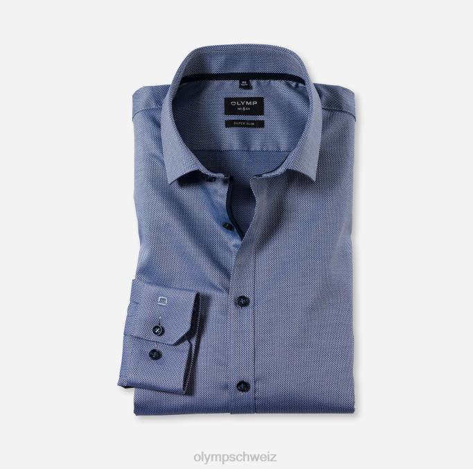 OLYMP NEIN. six super slim, Businesshemd, Langarm extra lang, Modern Kent, Royal LBD8312 Kleidung