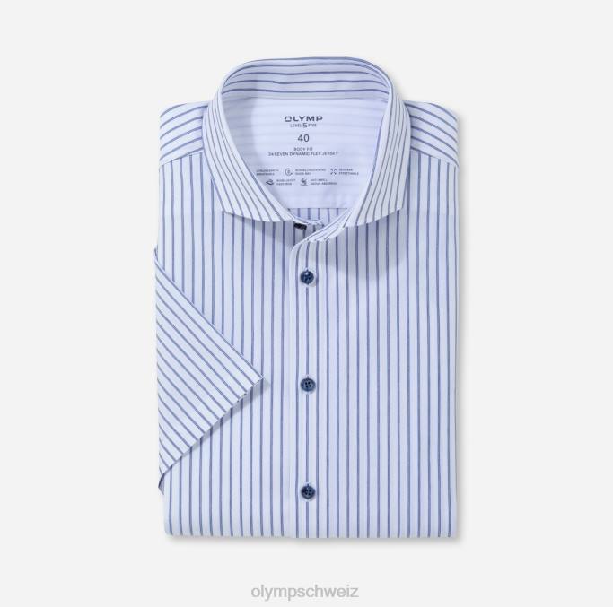 OLYMP Level Five 24/Seven Body Fit, Businesshemd, Cutaway, Royal LBD8541 Kleidung