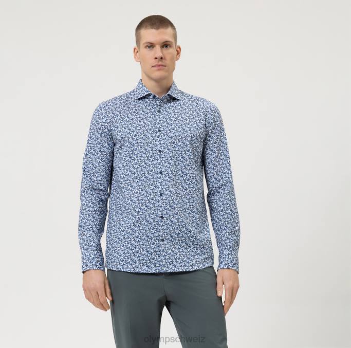 OLYMP Level Five 24/Seven Body Fit, Businesshemd, Kent, Natur LBD8731 Kleidung