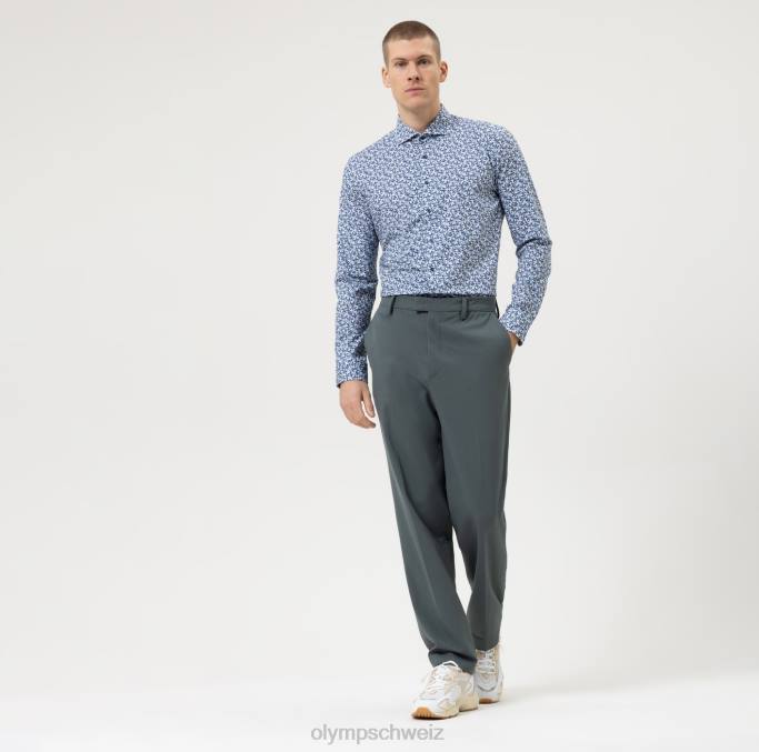 OLYMP Level Five 24/Seven Body Fit, Businesshemd, Kent, Natur LBD8731 Kleidung