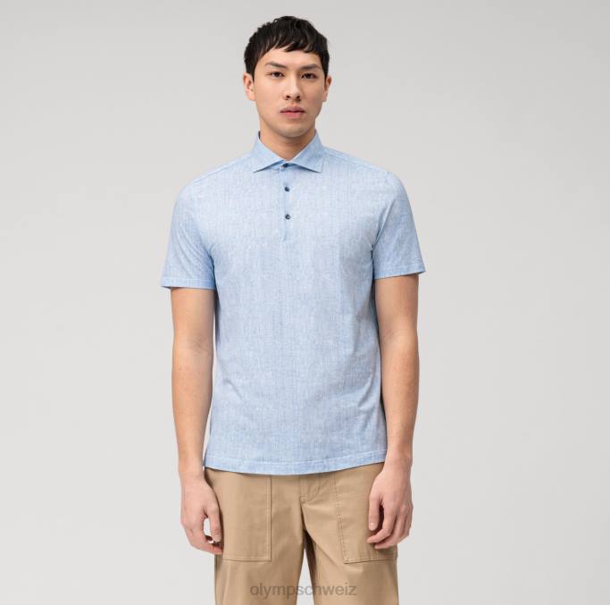 OLYMP Level Five 24/Seven Body Fit, Businesshemd, Kent, Royal LBD8378 Kleidung