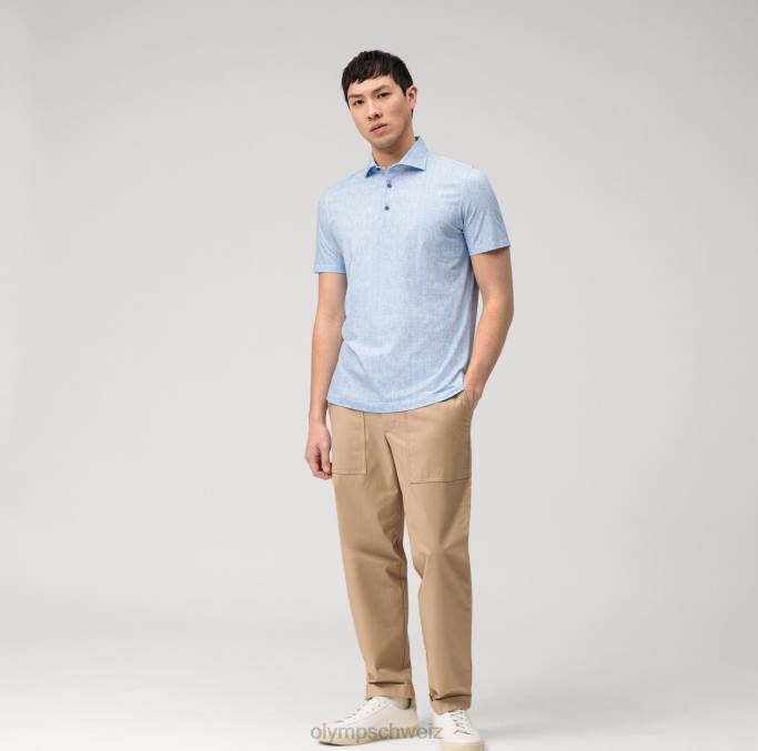 OLYMP Level Five 24/Seven Body Fit, Businesshemd, Kent, Royal LBD8378 Kleidung