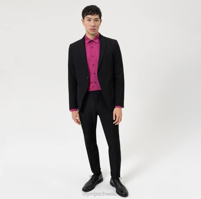 OLYMP Level Five 24/Seven Body Fit, Businesshemd, New York Kent, Fuchsia LBD8505 Kleidung