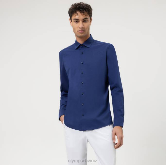 OLYMP Level Five 24/Seven Body Fit, Businesshemd, New York Kent, Royal LBD8375 Kleidung