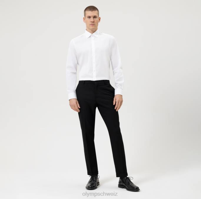 OLYMP Level Five Body Fit, Businesshemd, Button-Down, weiß LBD8855 Kleidung
