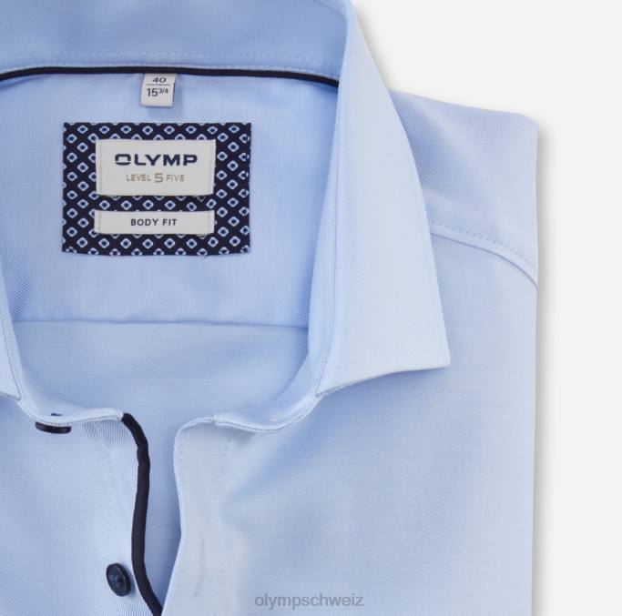 OLYMP Level Five Body Fit, Businesshemd, Langarm extra lang, Royal Kent, Ozone LBD8859 Kleidung