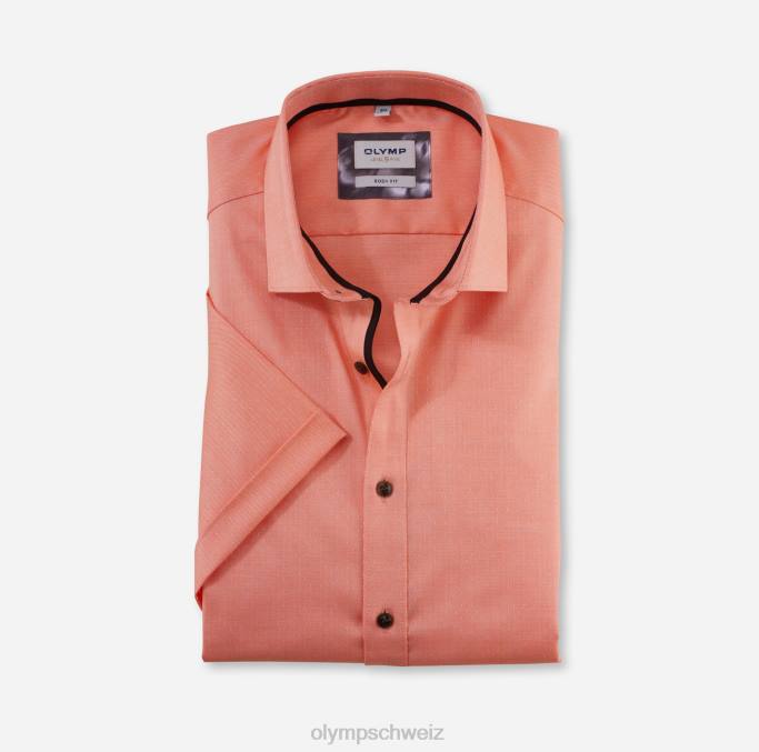 OLYMP Level Five Body Fit, Businesshemd, Modern Kent, Orange LBD8362 Kleidung