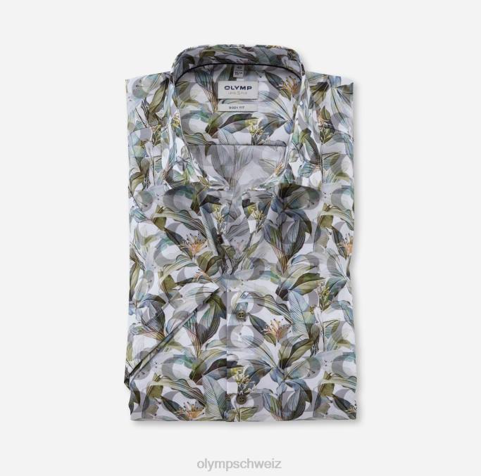 OLYMP Level Five Body Fit, Businesshemd, New York Kent, Messing LBD8350 Kleidung