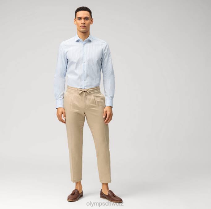 OLYMP Level Five Body Fit, Businesshemd, Royal Kent, Bleu LBD8562 Kleidung