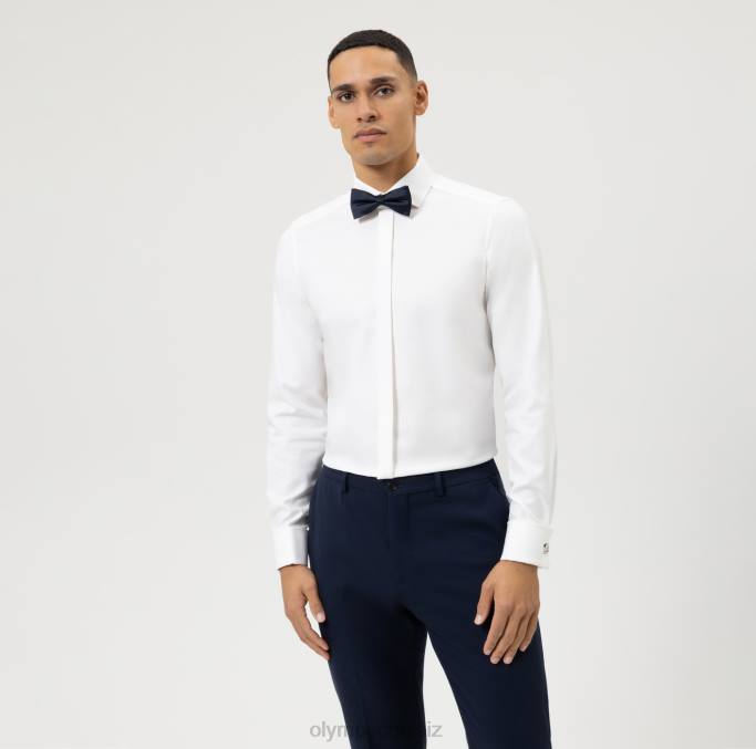 OLYMP Level Five Body Fit, Businesshemd, Royal Kent, Hellbeige LBD8416 Kleidung