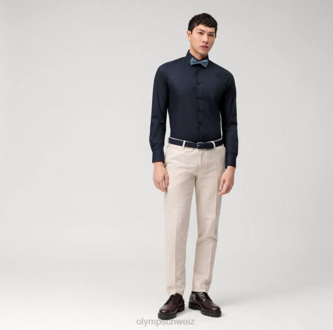 OLYMP Level Five Body Fit, Businesshemd, Royal Kent, Marine LBD8641 Kleidung