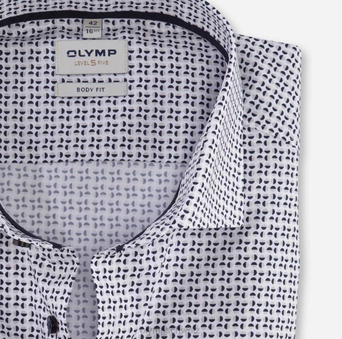 OLYMP Level Five Body Fit, Businesshemd, Royal Kent, Taupe LBD8657 Kleidung