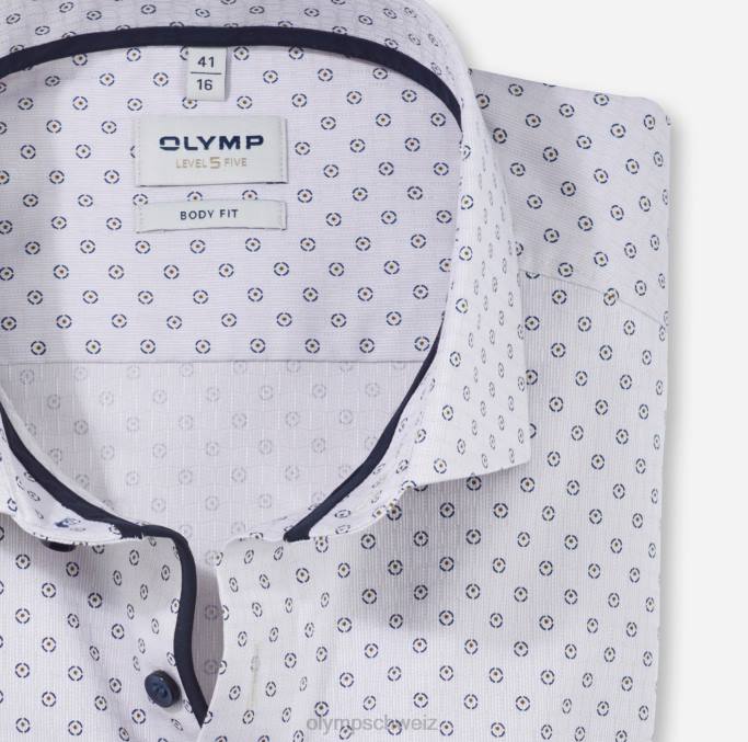 OLYMP Level Five Body Fit, Businesshemd, Royal Kent, Taupe LBD8660 Kleidung